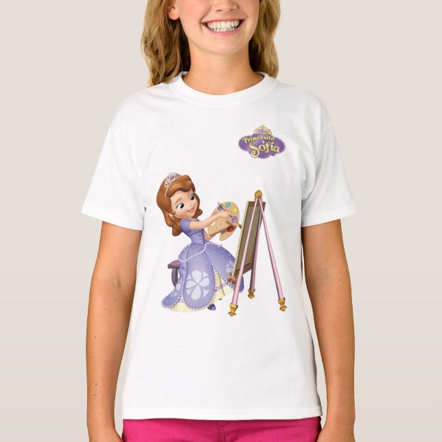 Camiseta Digitalizada de la princesa Sofia  (Anverso)