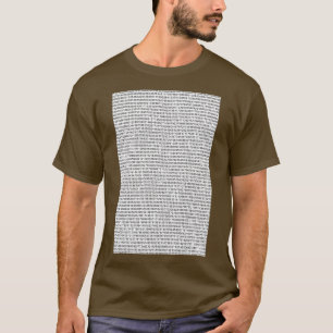 Camiseta dígitos de Pi