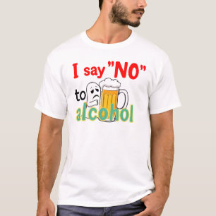 Camiseta Digo "NO" al alcohol