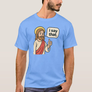 Camiseta digo que los pulgares hacia arriba