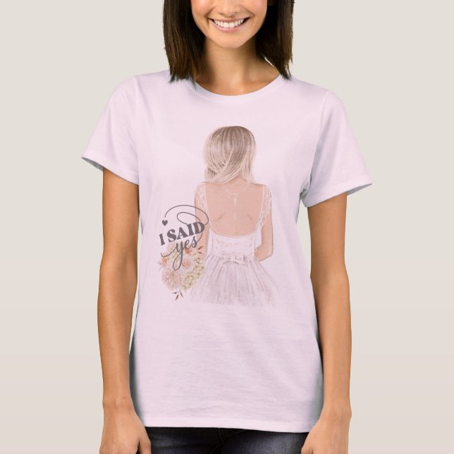 CAMISETA DIGO QUE SÍ (Anverso)