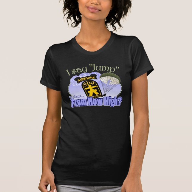 Camiseta Digo Salto [509º PIR] (Anverso)