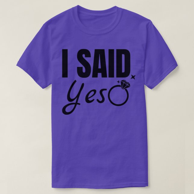 Camiseta Dije Sí 1 (Diseño del anverso)