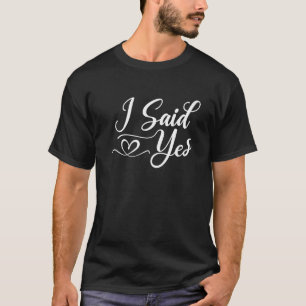 Camiseta Dije Sí a los niños de Mamá Papá chicas