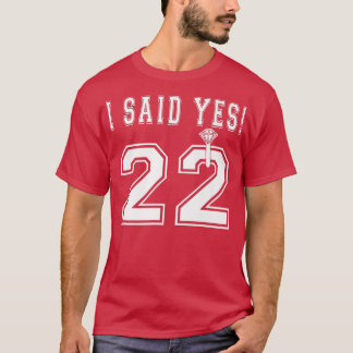 Camiseta Dije Sí Novia Para Ser Bacheoloret De Compromiso 2