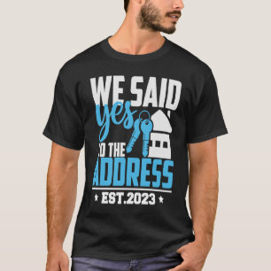 Camiseta Dijimos Sí A La Dirección 2023 Nueva Hogar