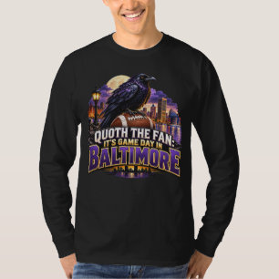 Camiseta Dijo el fanático: ¡Es día de partido en fútbol ame