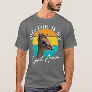 Camiseta Dik Dik Es Mi Espíritu Animal Wildlife Africa Cute