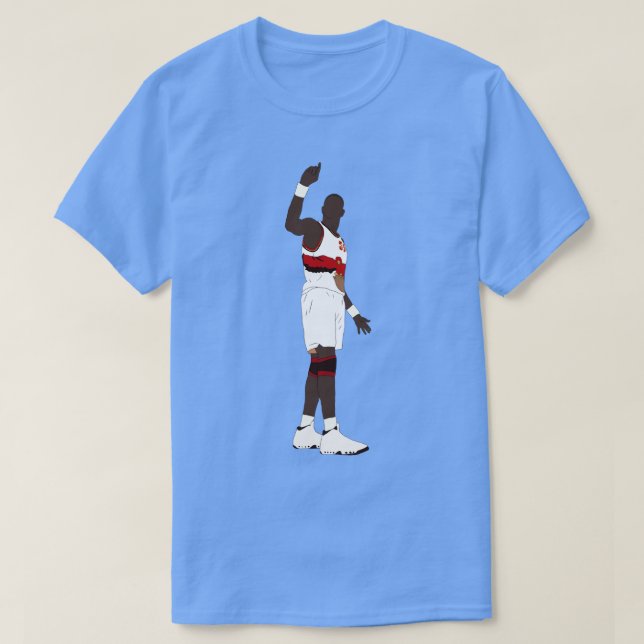 Camiseta Dikembe Mutombo Finger Wag (Diseño del anverso)