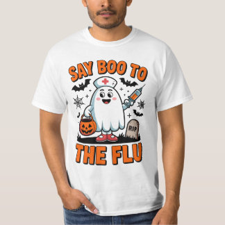Camiseta Dile boo al Médico de enfermería de Halloween que 
