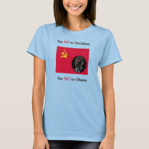 Camiseta Dile NO al socialismo que no a Obama