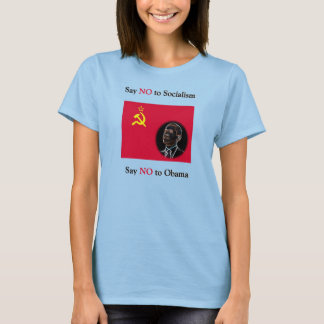 Camiseta Dile NO al socialismo que no a Obama