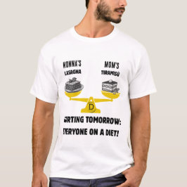 Camiseta Dilema Familiar Personalizado: Equilibrio entre La