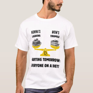 Camiseta Dilema Familiar Personalizado: Equilibrio entre La