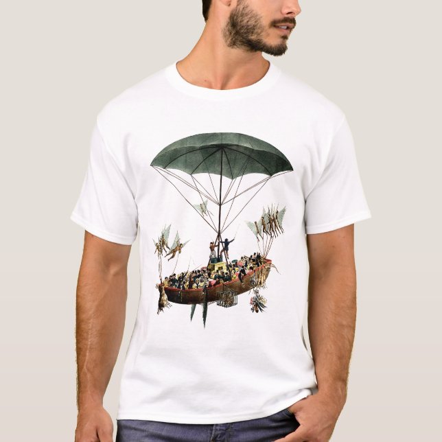 Camiseta Diligenza Y Criaturas Voladoras (Anverso)