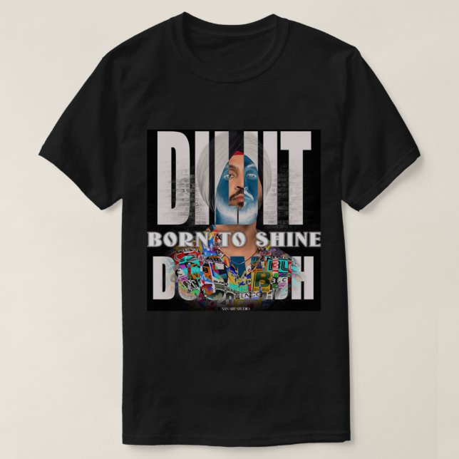 Camiseta Diljit Dosanjh (Diseño del anverso)