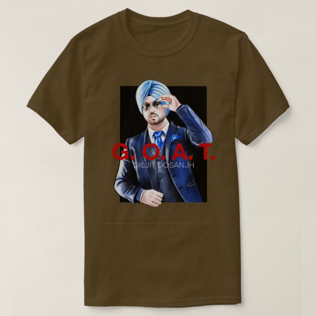 Camiseta Diljit Dosanjh (Diseño del anverso)