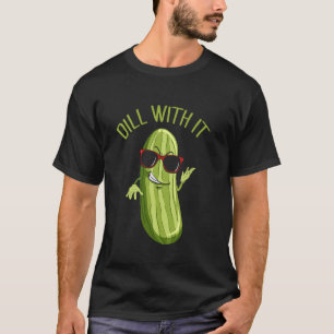 Camiseta Dill con Eso Chiste de Pepino Amante de la Comida