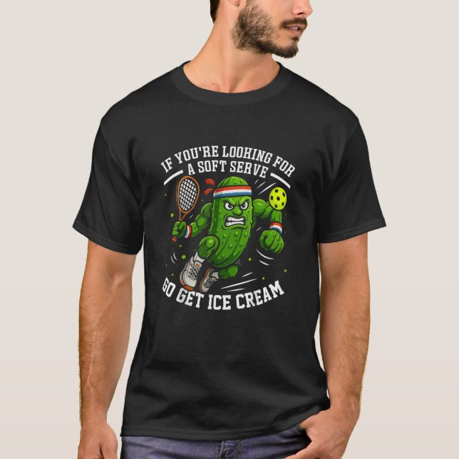 Camiseta Dill funny jugando pickleball (Anverso)