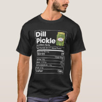 Dill Pickle Nutrition Hechos que coinciden con el 