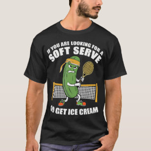 Camiseta Dill pickleball jugando pickle tenis suave servir