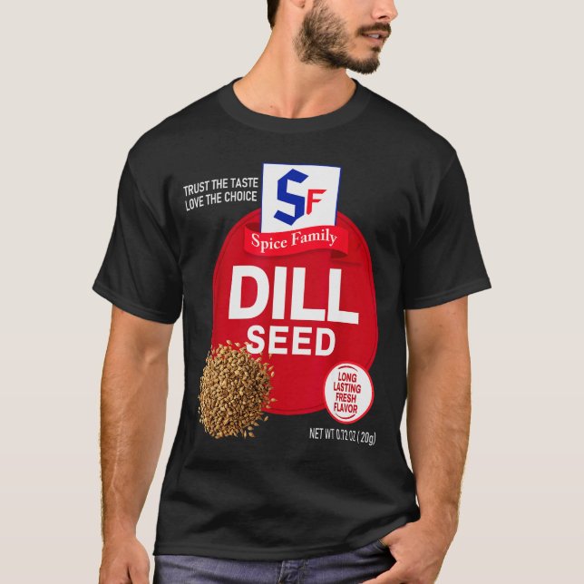 Camiseta Dill Seed Halloween Sce Costume Group Matching  (Anverso)