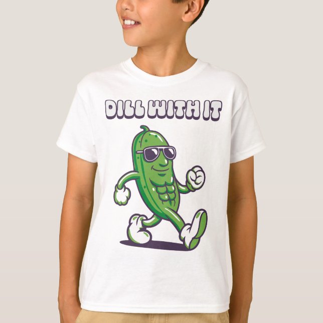 Camiseta Dill with It Guay Pickle Boy's (Anverso)