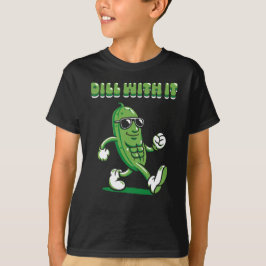 Camiseta Dill with It Pickle Pun Boy's