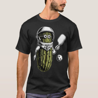 Camiseta Dillama Astronauta Espacial Jugando Pickleball Dil
