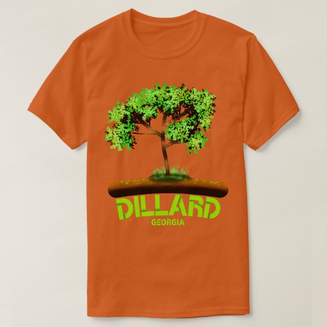 Camiseta Dillard Georgia 5 (Diseño del anverso)