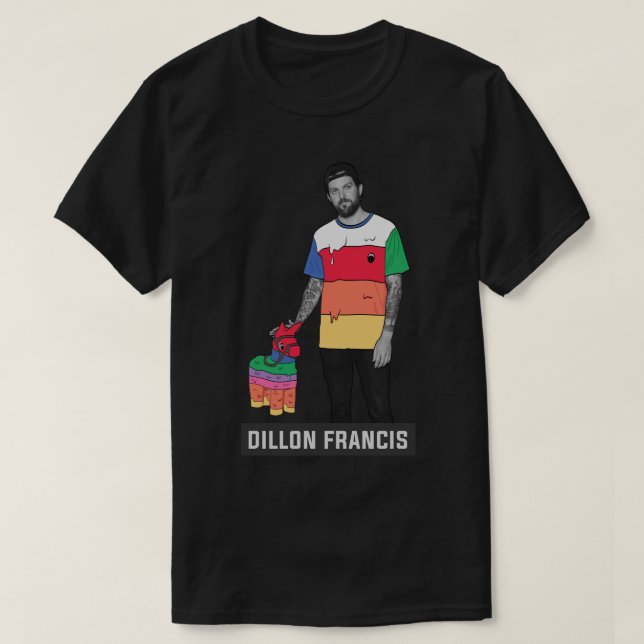Camiseta Dillon Francis Pegatina.png (Diseño del anverso)