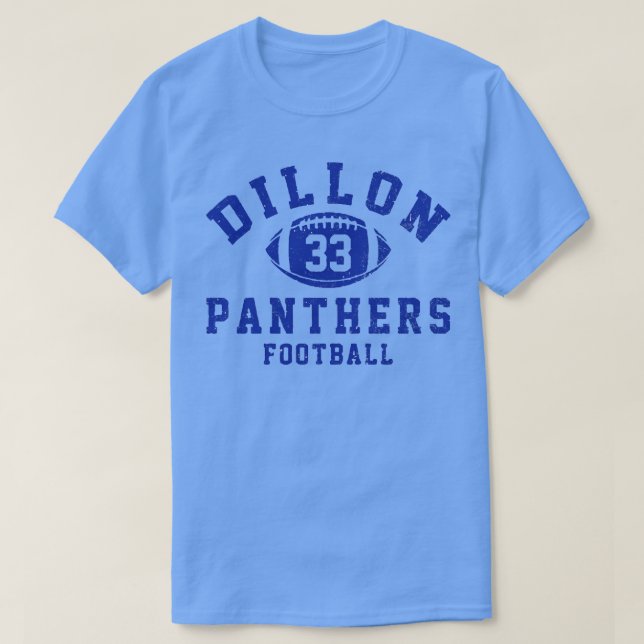 Camiseta Dillon Panthers 33 Tim Riggins cosecha (Diseño del anverso)