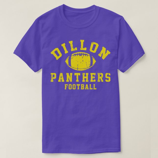 Camiseta Dillon Panthers Viernes Luces Nocturnas FanArt 1 (Diseño del anverso)