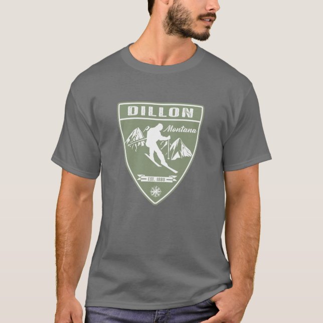 Camiseta Dillon Ski Montana (Anverso)