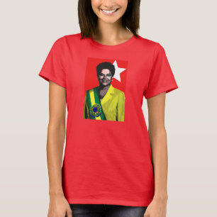 Camiseta Dilma Presidente el Brasil 2014 Eleções