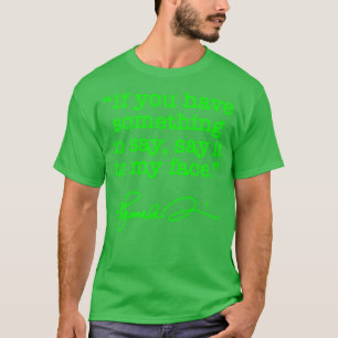 Camiseta Dilo a mi cara Kamala BRAT VERDE firma TSh