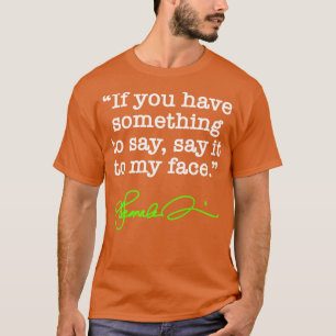 Camiseta Dilo a mi cara Kamala firma verde TShirt
