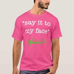 Camiseta Dilo a mi cara Kamala, símbolo verde brillante