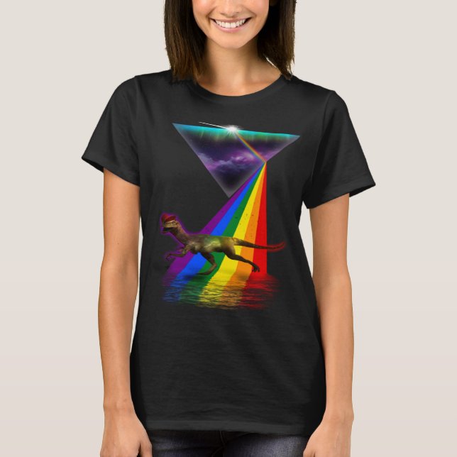 Camiseta Dilofosaurio retro de cosecha (Anverso)