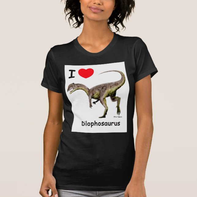 Camiseta Dilophosaurus (Anverso)