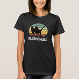 Camiseta dilophosaurus Gift para el amante de los dinosauri