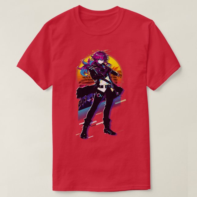 Camiseta Diluc Genshin Impact (Diseño del anverso)