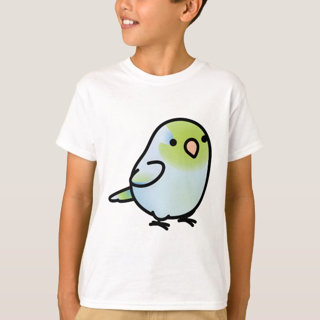 Camiseta Diluir Green Parrotlet (Anverso)