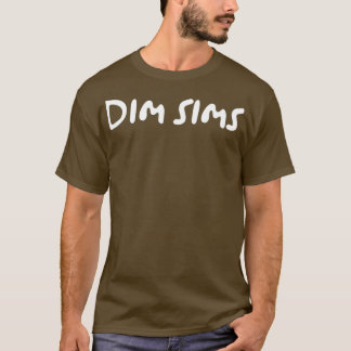 Camiseta Dim sims asia comida rápida Funny Sayings Chistes 