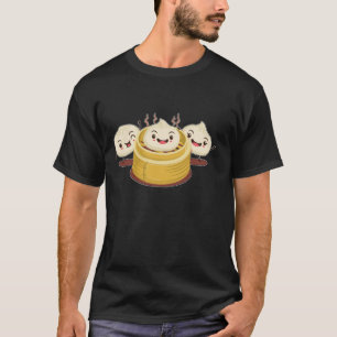 Camiseta Dim Sum Dumplings Comida China Asiática
