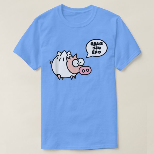 Camiseta Dim Sum Pig Cute Pig  (Diseño del anverso)