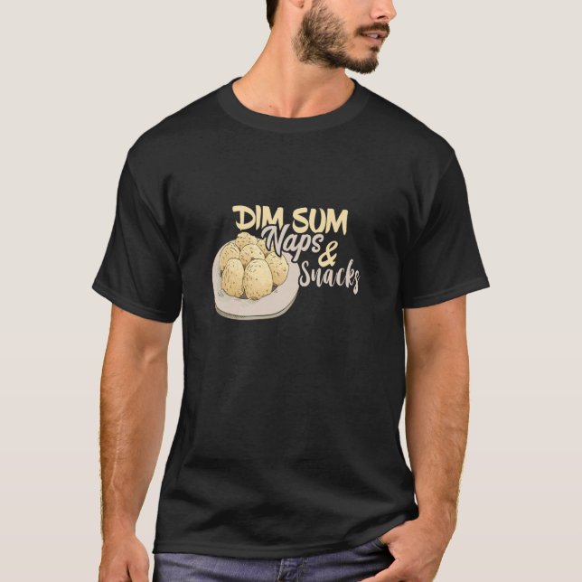 Camiseta Dim Sum Sueños y Snacks Comida Asiática Comida Gol (Anverso)