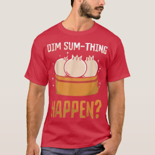 Camiseta dim sums cocina asiática alimentos pun chino asi