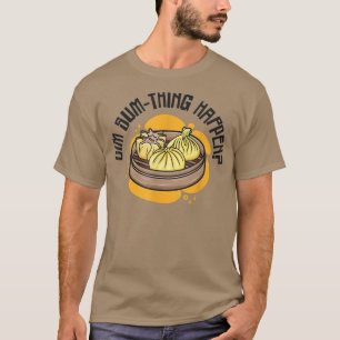 Camiseta dim sums cocina asiática alimentos pun chino asi