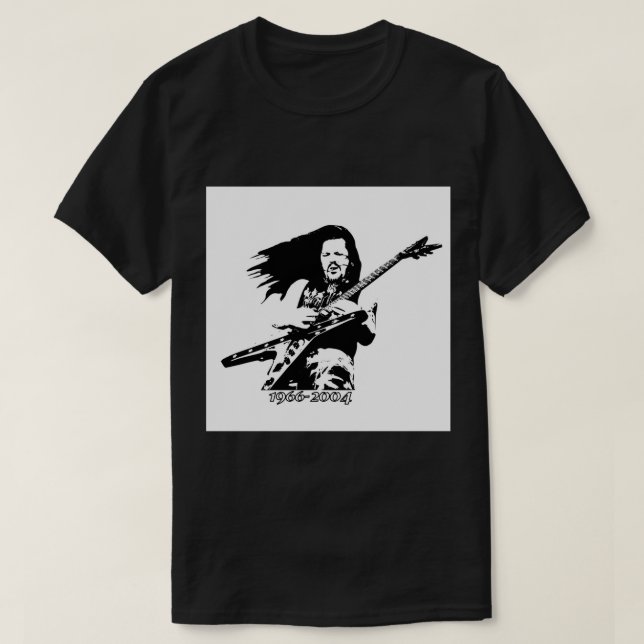 Camiseta Dimebag 1966-2004 (conjunto de 4) (Diseño del anverso)